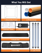 Light Box Photography Portable Mini Photo Booth