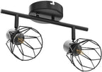 Light Fittings for Ceilings Adjustable Metal Wire Cage