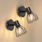 Light Fittings for Ceilings Adjustable Metal Wire Cage