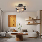 Light Fittings for Ceilings Adjustable Metal Wire Cage