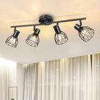 Light Fittings for Ceilings Adjustable Metal Wire Cage