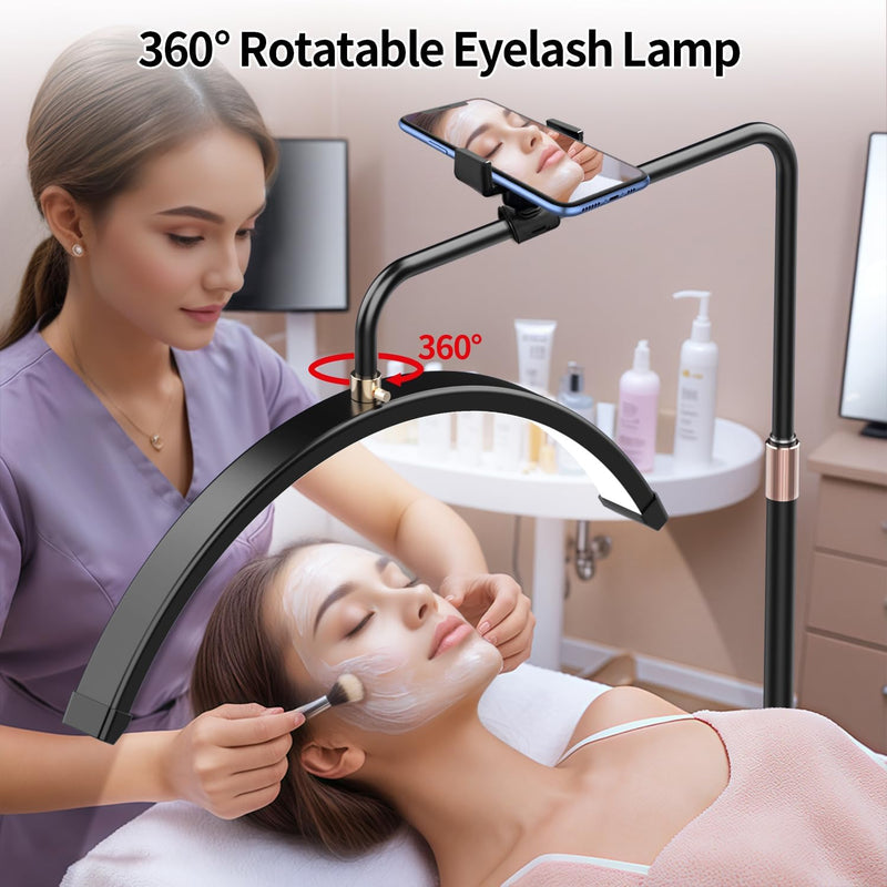 Lash Light for Eyelash Tech Foldable Floor Lamp