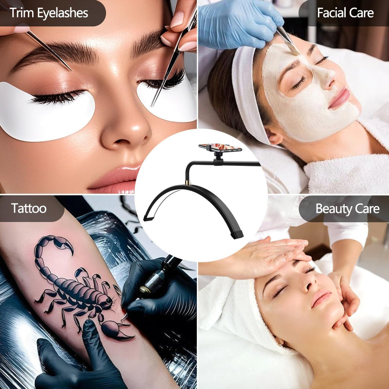 Lash Light for Eyelash Tech Foldable Floor Lamp