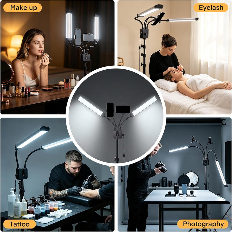 Light Lamp for Eyelash Extension 2pcs Arm LED