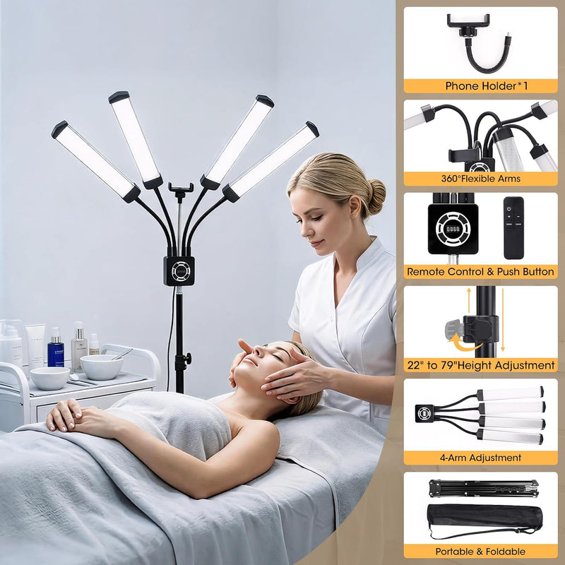 Light Lamp for Eyelash Extension 2pcs Arm LED
