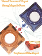 Light Magnetic Tiles Building Blocks for Kids 3d
