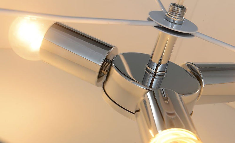 Ceiling Light Modern Fabric Pendant Shade Large Drum