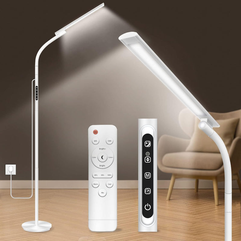 Sad Light Therapy Lamp Lux UV-Free Floor Standing
