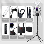 Light with 75'' Tripod Stand Dimmable 3 Colour