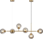 Lighting 6-Light Globe Chandelier Kitchen Island Light