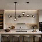 Lighting 6-Light Globe Chandelier Kitchen Island Light