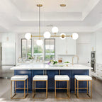 Lighting 6-Light Globe Chandelier Kitchen Island Light