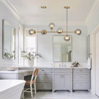 Lighting 6-Light Globe Chandelier Kitchen Island Light