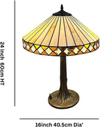 Lighting Art Deco Table Lamp 40.5CM Diameter