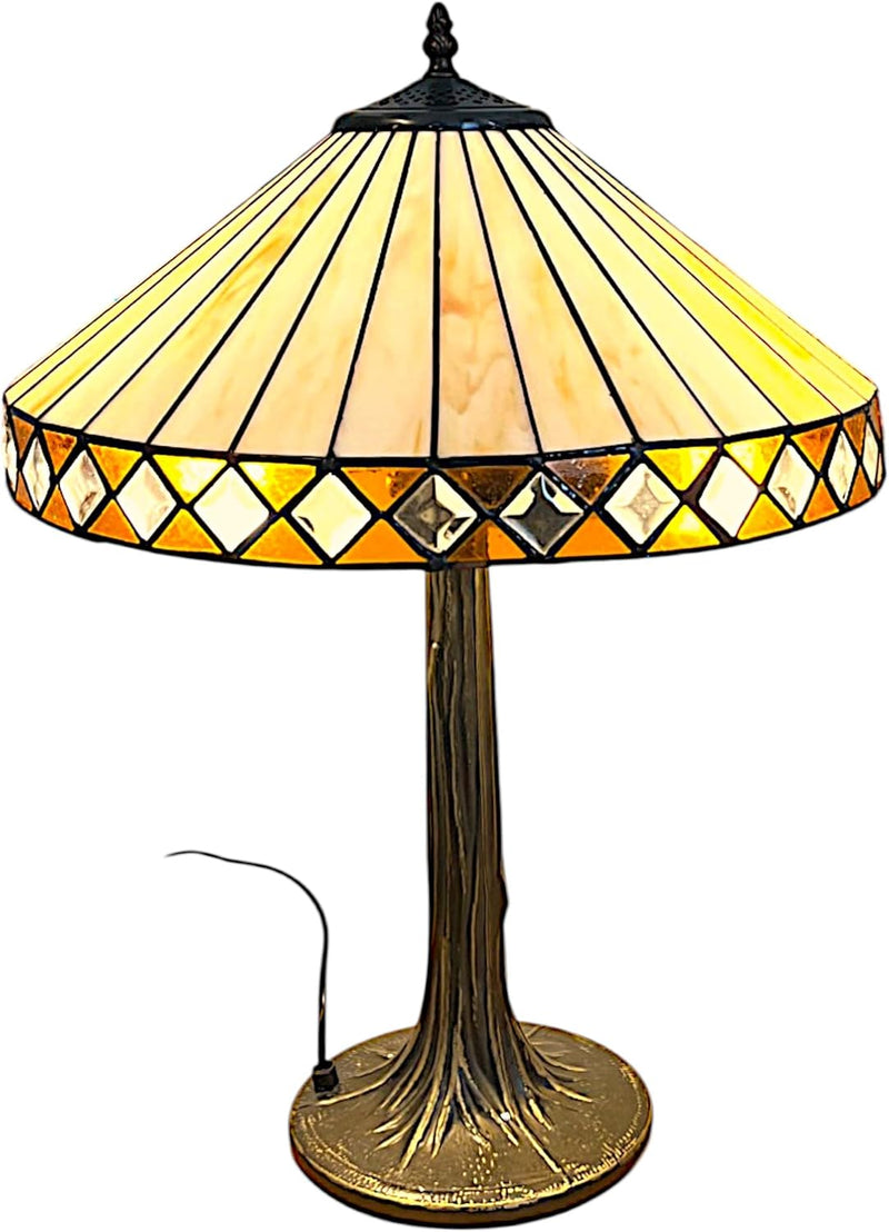 Art Deco Table Lamp 40.5CM Diameter Tiffany