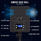 Lighting Bi-Colour Studio Lights -6500K 36W Dimmable LED (2Pack)
