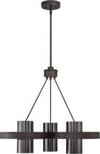 Lighting Evita Three-Light Indoor Chandelier Distressed