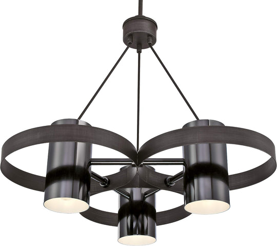 Lighting Evita Three-Light Indoor Chandelier Distressed