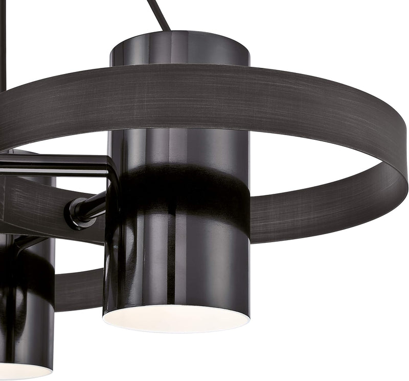 Lighting Evita Three-Light Indoor Chandelier Distressed