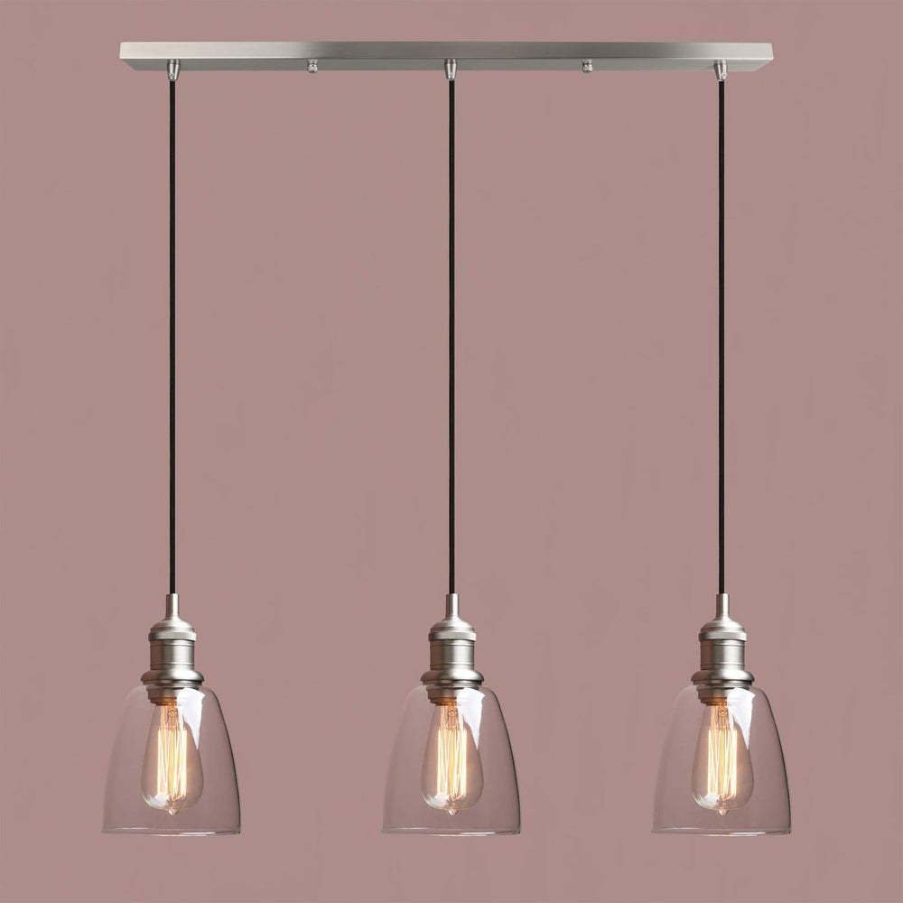 Lighting Industrial Vintage Loft Bar 3 Way Pendant