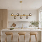 Lighting Sputnik Ball Chandelier Kitchen Island Light Pendant
