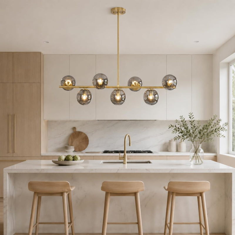 Lighting Sputnik Ball Chandelier Kitchen Island Light Pendant