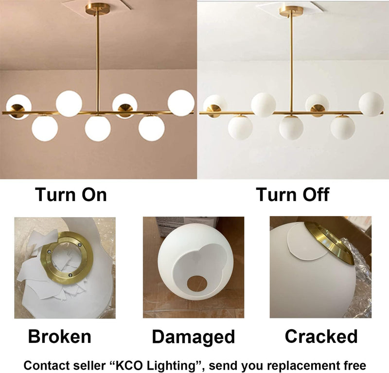 Lighting Sputnik Ball Chandelier Kitchen Island Light Pendant