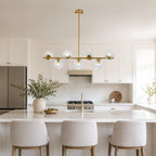 Lighting Sputnik Ball Chandelier Kitchen Island Light Pendant