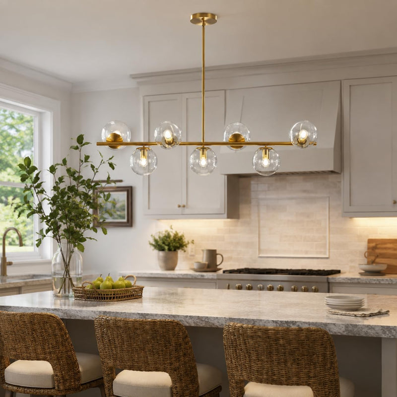 Lighting Sputnik Ball Chandelier Kitchen Island Light Pendant