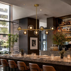Lighting Sputnik Ball Chandelier Kitchen Island Light Pendant