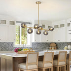 Lighting Sputnik Ball Chandelier Kitchen Island Light Pendant