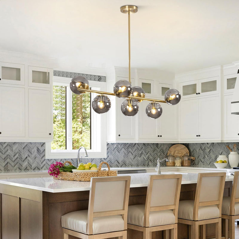 Lighting Sputnik Ball Chandelier Kitchen Island Light Pendant