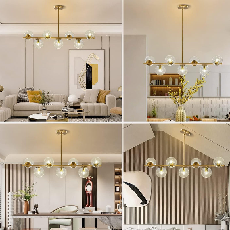 Lighting Sputnik Ball Chandelier Kitchen Island Light Pendant