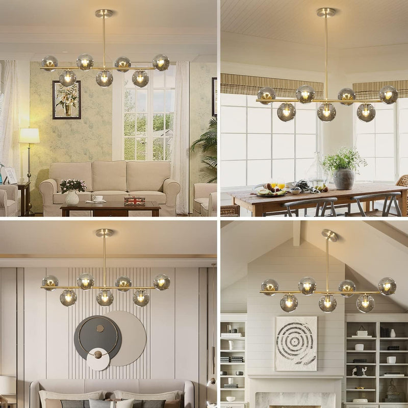Lighting Sputnik Ball Chandelier Kitchen Island Light Pendant