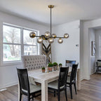Lighting Sputnik Ball Chandelier Kitchen Island Light Pendant