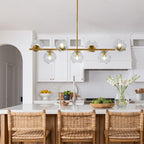 Lighting Sputnik Ball Chandelier Kitchen Island Light Pendant