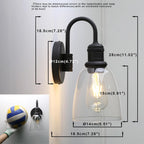 Lighting Modern Vintage Industrial Bell Sconce Wall Light