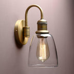 Lighting Modern Vintage Industrial Bell Sconce Wall Light