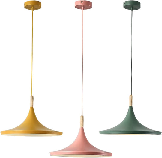 Lighting Nordic Modern Macaron Pendant Light 3-Pack Farmhouse