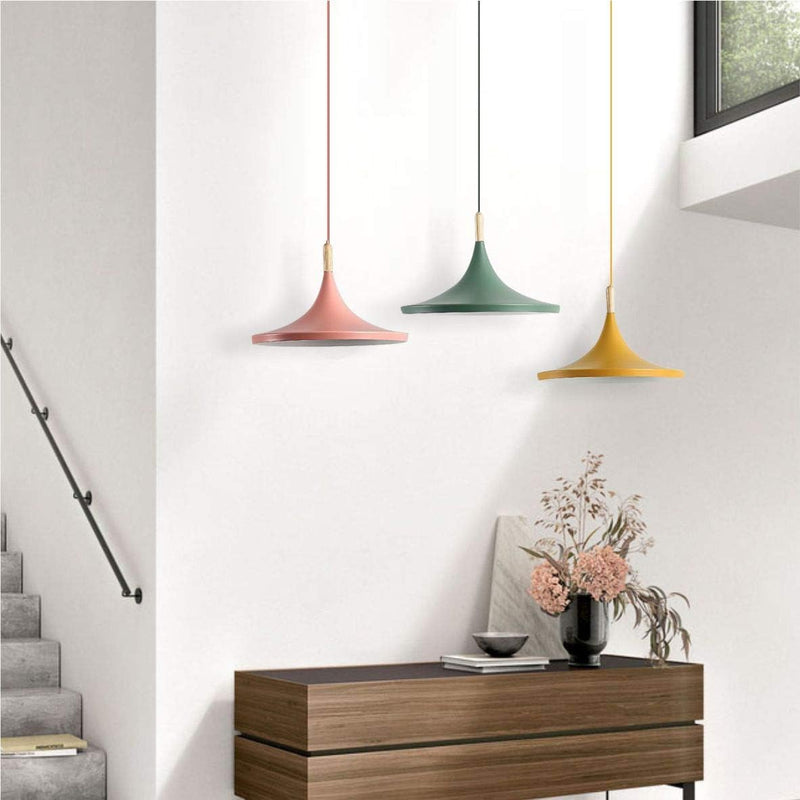Lighting Nordic Modern Macaron Pendant Light 3-Pack Farmhouse