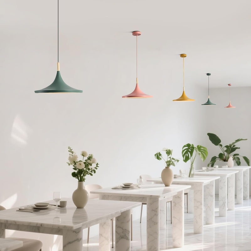 Lighting Nordic Modern Macaron Pendant Light 3-Pack Farmhouse