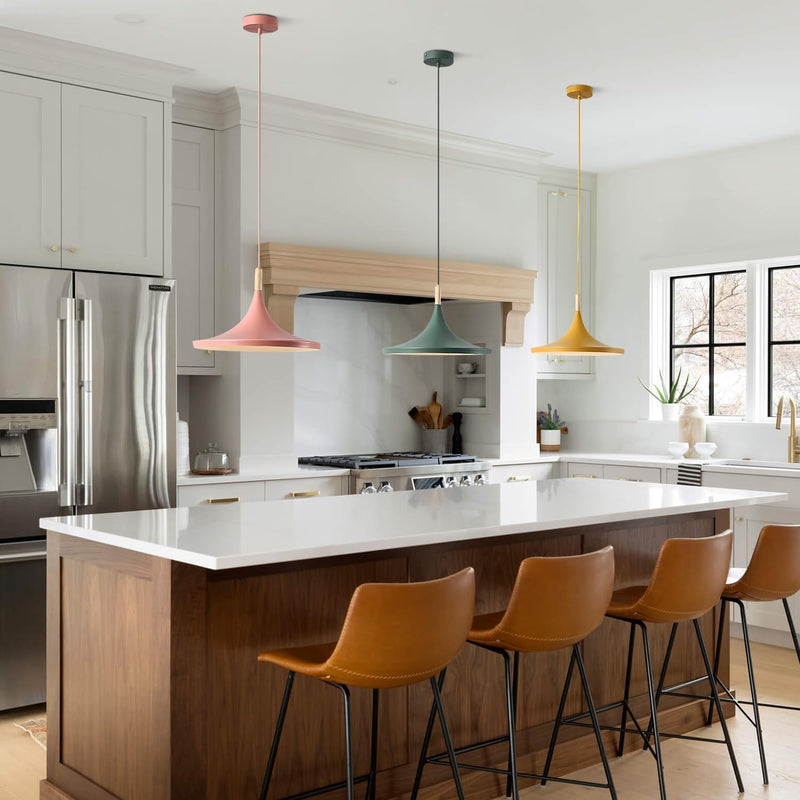 Lighting Nordic Modern Macaron Pendant Light 3-Pack Farmhouse