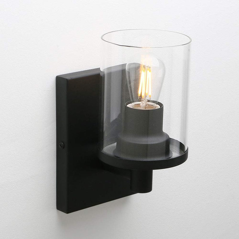 Lighting Pack of 2 Modern Glass Wall Lights
