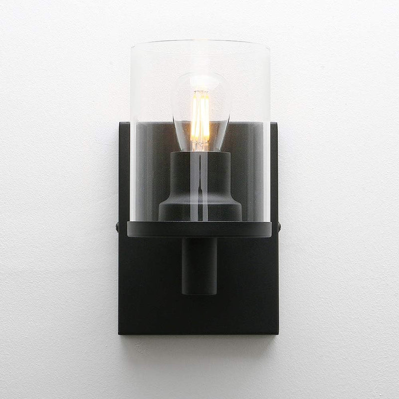 Lighting Pack of 2 Modern Glass Wall Lights