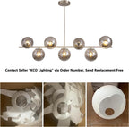 Lighting Sputnik Ball Chandelier Kitchen Island Light Pendant