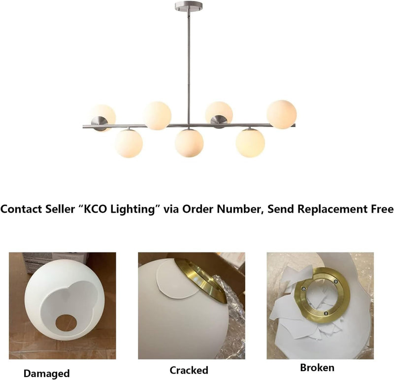 Lighting Sputnik Ball Chandelier Kitchen Island Light Pendant