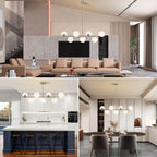 Lighting Sputnik Ball Chandelier Kitchen Island Light Pendant