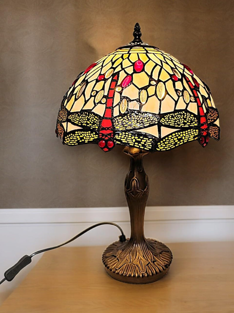 Tiffany Lamp 12 Inch Dragonfly