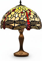 Lighting Tiffany Style Table Lamp Dragonfly Design 49