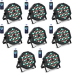 Lights 36led 72W Disco RGB with Remote Control